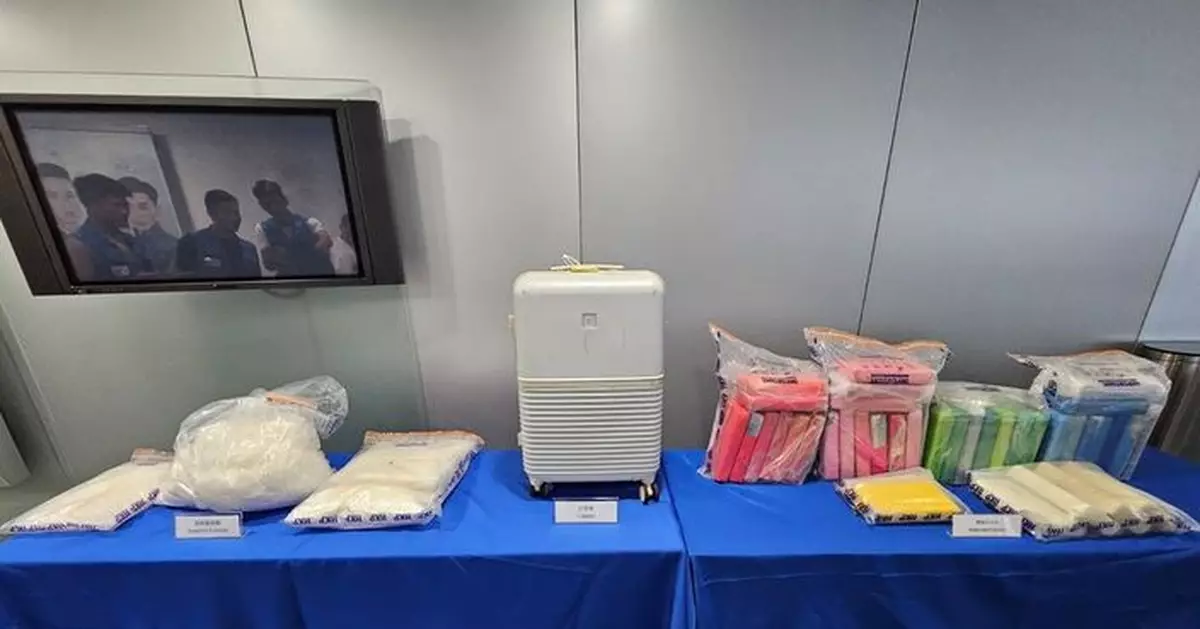 警方屯門及機場反毒品行動拘3男 檢逾3,500萬元毒品