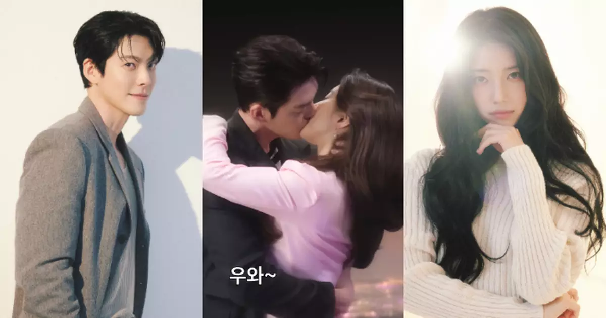 《許願吧，精靈》成為韓劇話題榜首 二人「初吻」場面掀熱話