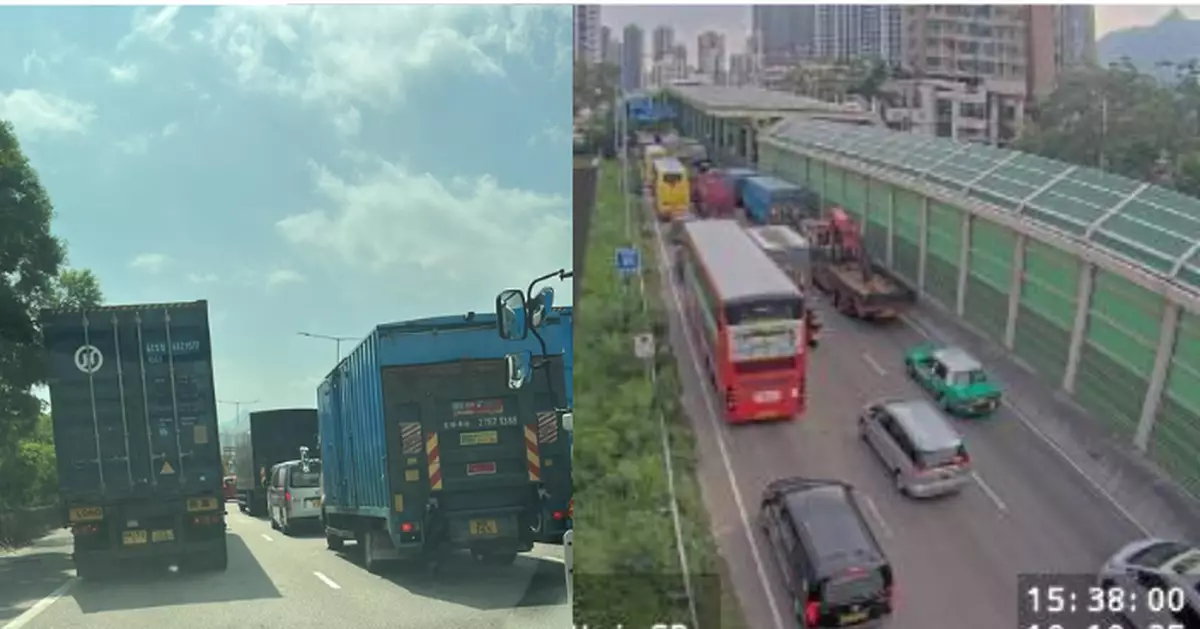 涉巴士交通意外屯公出九龍近新墟街市大塞車 九巴指班次或延誤