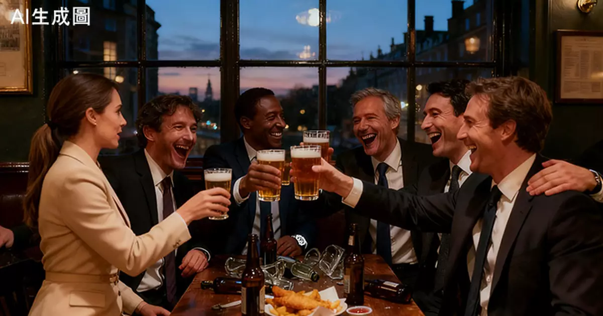 職場飲酒文化累事？英報告：三分一員工因「酒局」請病假 經濟受拖累