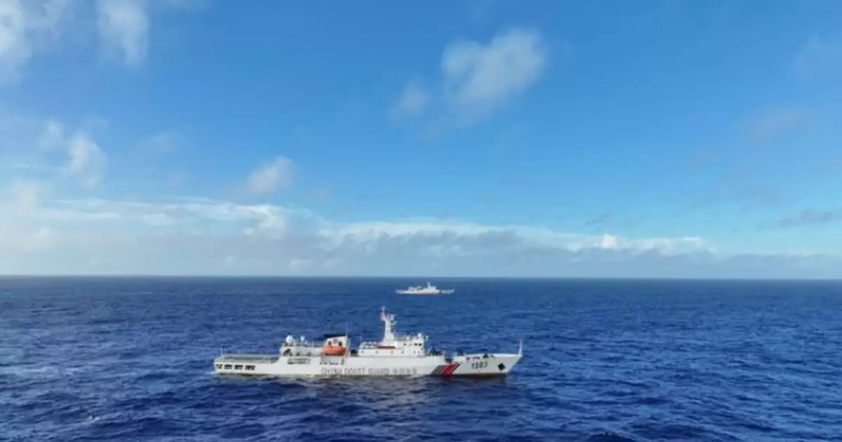 中國海警局：菲船非法闖入鐵線礁與海警船擦撞　中方依法予以驅離
