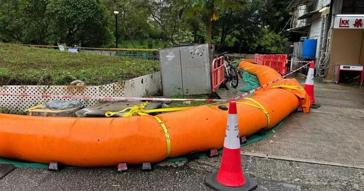 渠務署：「樺加沙」襲港首次出動自主研發「淼立識」系統評估水浸風險