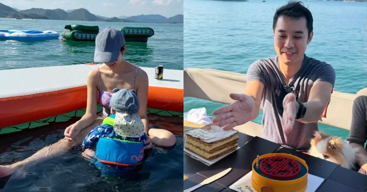 麥明詩晒泳衣照公開修身成果 帶囝囝出為為胞兄麥明山慶生