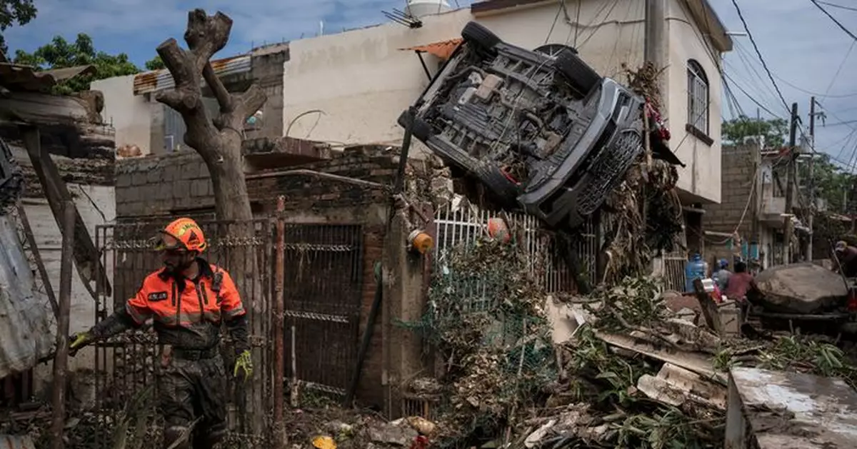 墨西哥中部和東部暴雨成災 至少64人遇難數十人失蹤