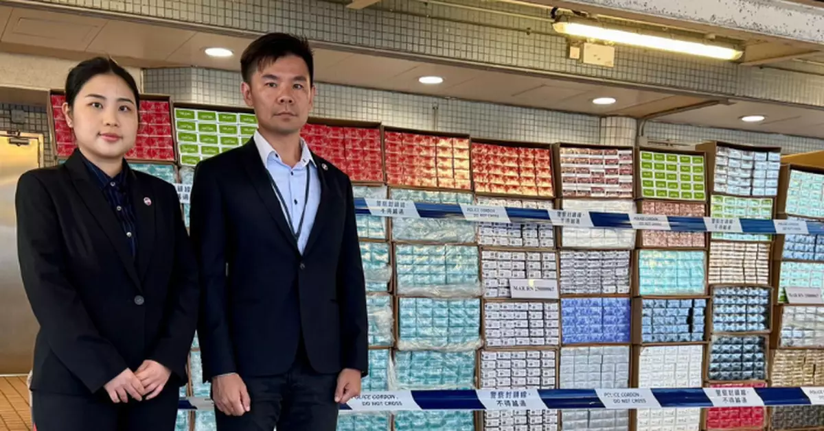 警停車場搗破兩個私煙分拆中轉站 檢近百萬支未元稅香煙拘4本地男