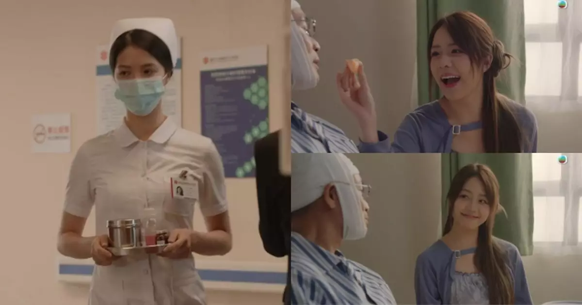 金式森林｜陳曉華化身護士探郭晉安獲讚養眼 莊子璇餵Daddy食橙夠晒嬌嗲融化網民