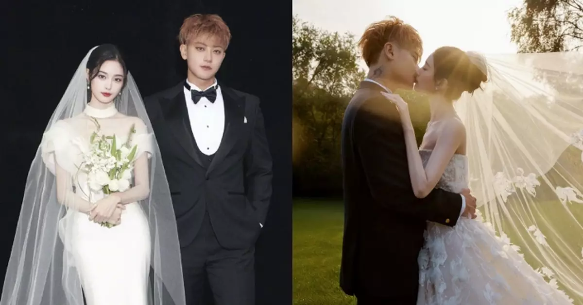 與徐藝洋齊公開浪漫唯美婚紗照 黃子韜甜蜜告白：願我們永遠是我們