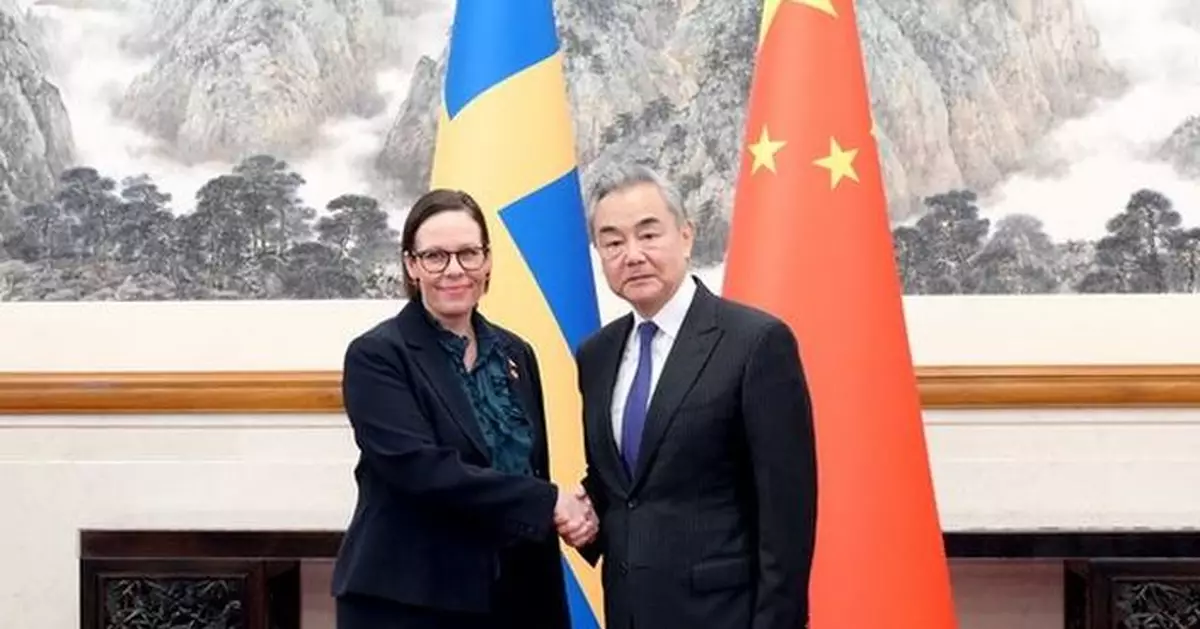 王毅晤瑞典外交大臣 冀瑞方以長遠眼光看待及發展雙方關係