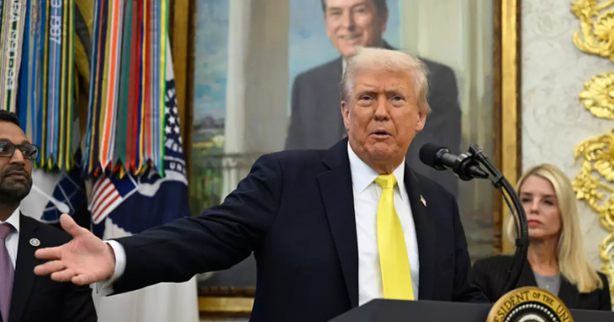 特朗普指中國迫他加徵關稅 不會持續但「可以」持續