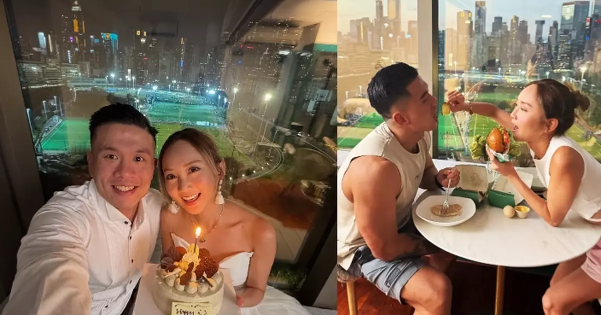 「𡃁妹」李綺雯迎接40＋IG放閃 獲Ocean悉心計劃陪過生日：最重要謝謝老公的安排