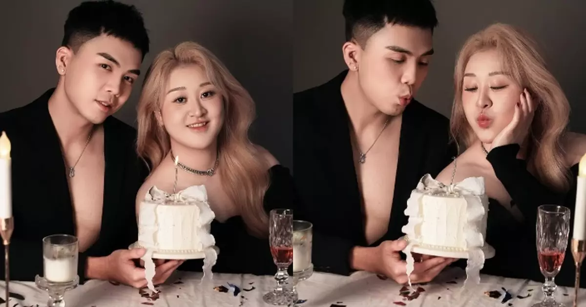 伍富橋太太31歲生日夫妻拍攝慶生寫真 Shirley IG晒合照大放閃光彈