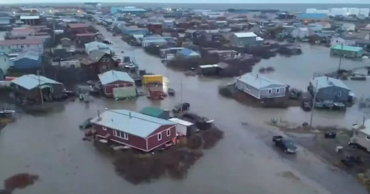 美國阿拉斯加州多地洪災 逾2000人流離失所