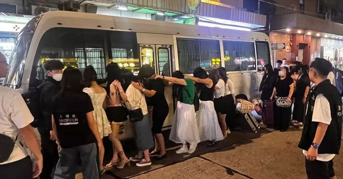 警方油尖旺及深水埗區掃黃 共拘44名女子最細僅17歲