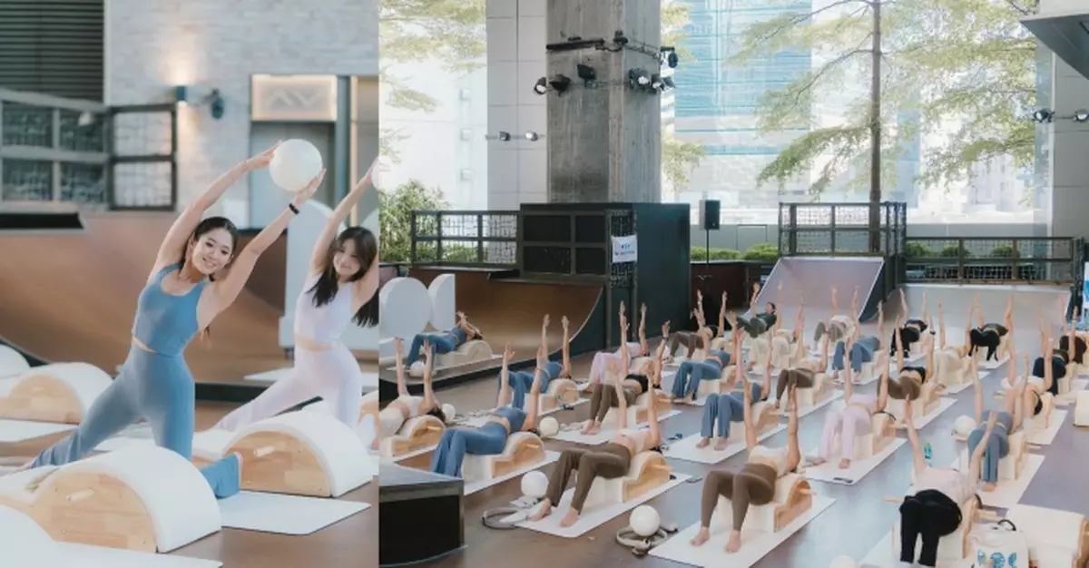 香港原創內衣品牌Her own words全新裝潢希慎分店開幕 Angel Chong親身體驗Fit爆示範普拉提動作