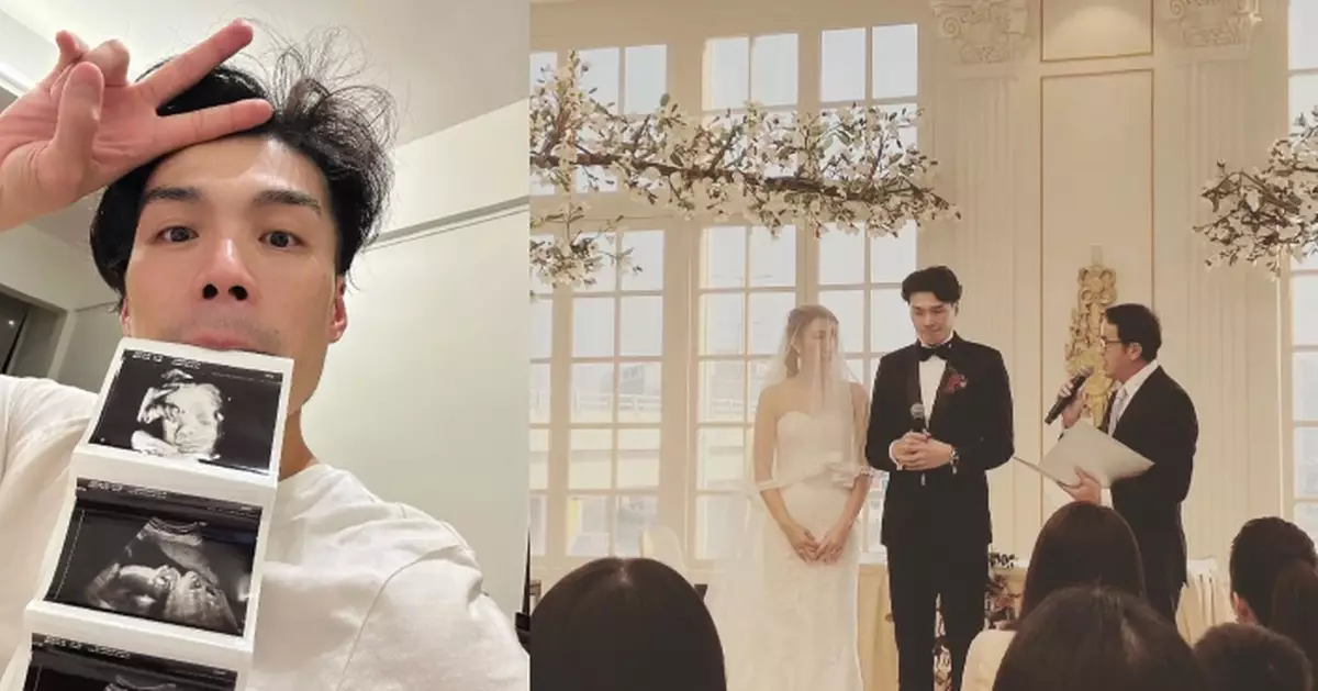 劍擊運動員張小倫宣布榮升爸爸 晒超聲波照透露正為BB改名