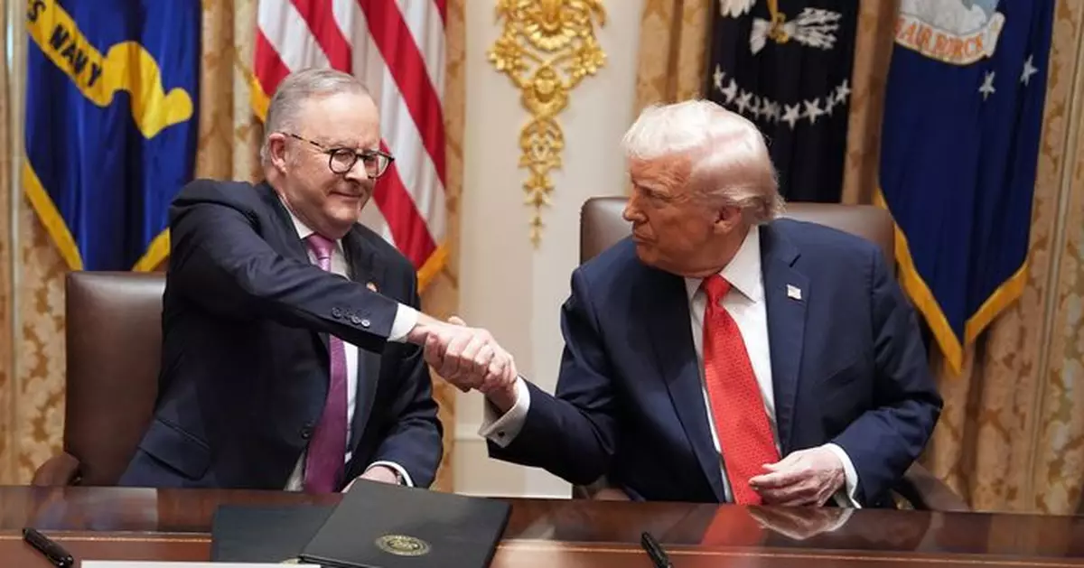 特朗普與阿爾巴內塞簽署關鍵礦物協議 以擺脫對中國稀土依賴