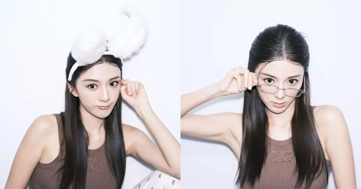 上位小花陳星妤化身「眼鏡娘」兼嘟嘴賣萌 網民瘋狂心心眼讚又靚又可愛