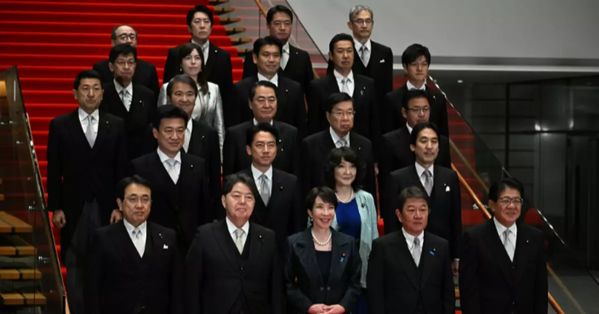 高市早苗公布18人內閣名單 10新人入閣