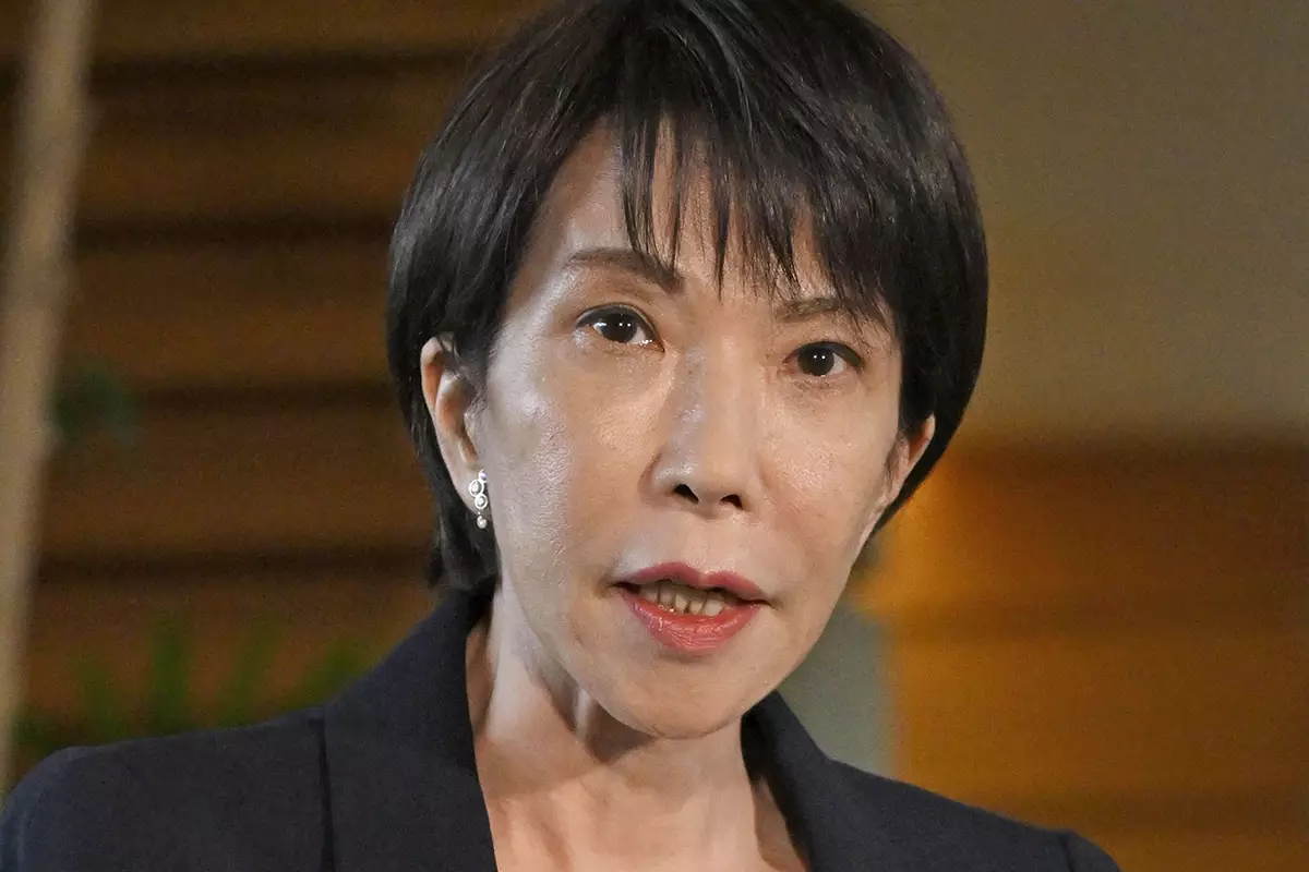 高市早苗。AP圖片