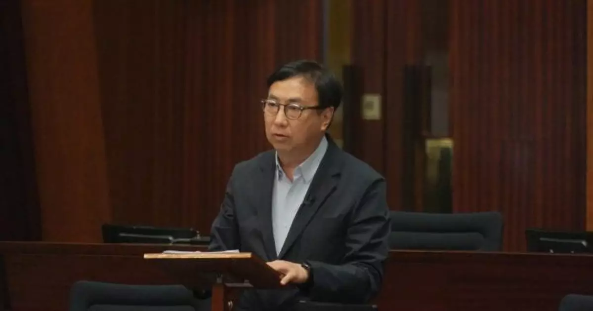 狄志遠：新思維計劃派人參選　冀下屆議會監察政府