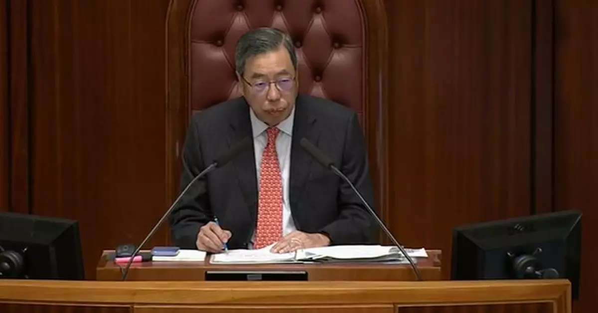 本屆立法會完成最後會議 梁君彥：祝願各議員事事順利