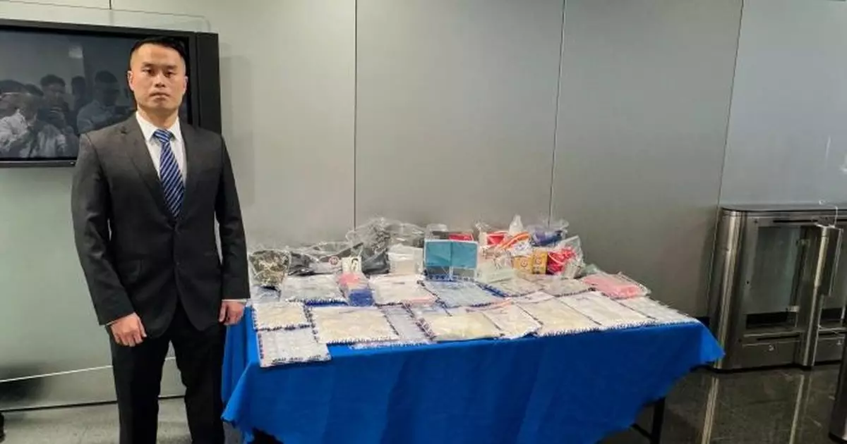 警大角咀住宅單位搗破製毒工場 檢值190萬元毒品拘3男