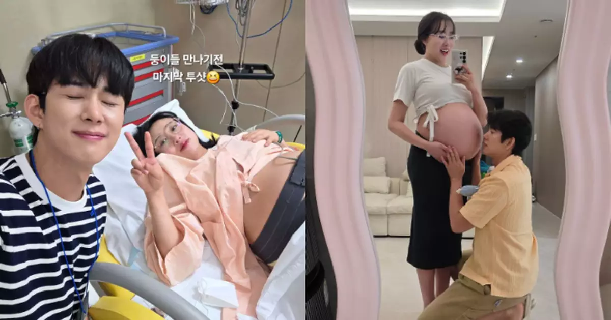 韓國百萬YouTuber夫妻獲孖胎 產後大量出血緊急入院