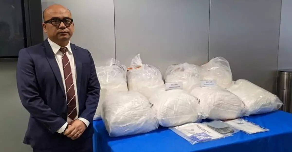 警紅磡工廈迷你倉檢200公斤K仔 市值約9000萬元一外籍漢被捕