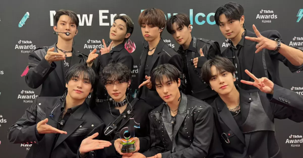 THE BOYZ奪TikTok最佳表演獎 頒獎禮上演唱炒熱氣氛