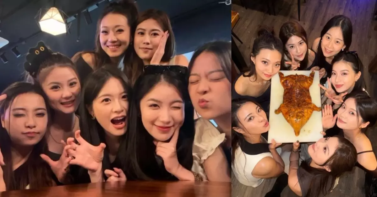 2024年港姐感情未變 吳芷靖晒聚會照齊迎秦冀雯日本留學回港