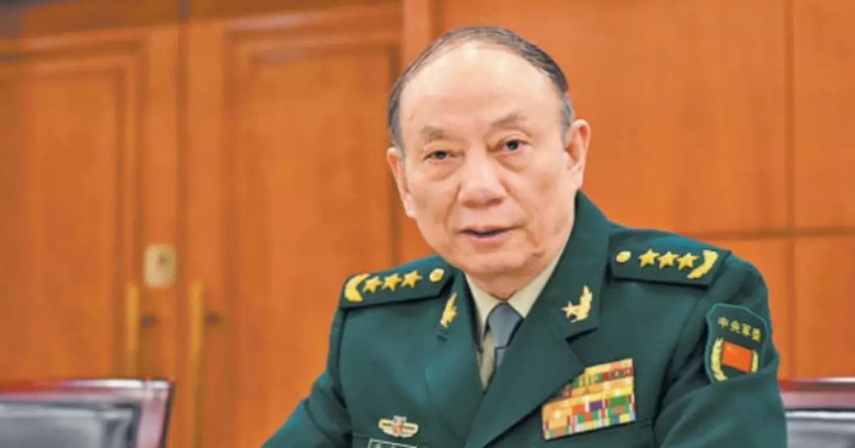 全國人大常委會任命張升民接替何衛東 出任中央軍委副主席