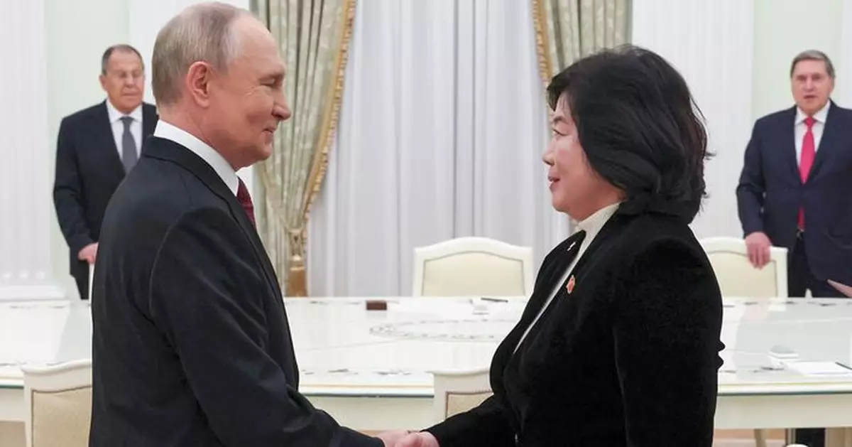 普京晤北韓外相崔善姬 稱俄朝關係正按計劃發展