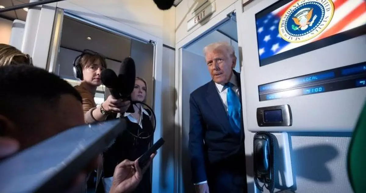 特朗普結束訪日轉往南韓 稱料會降低芬太尼相關對華關稅