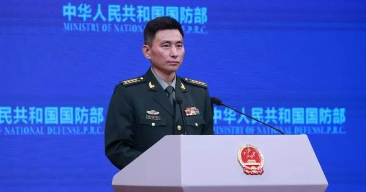 國防部批評菲方用狐假虎威那一套對中方訛詐施壓