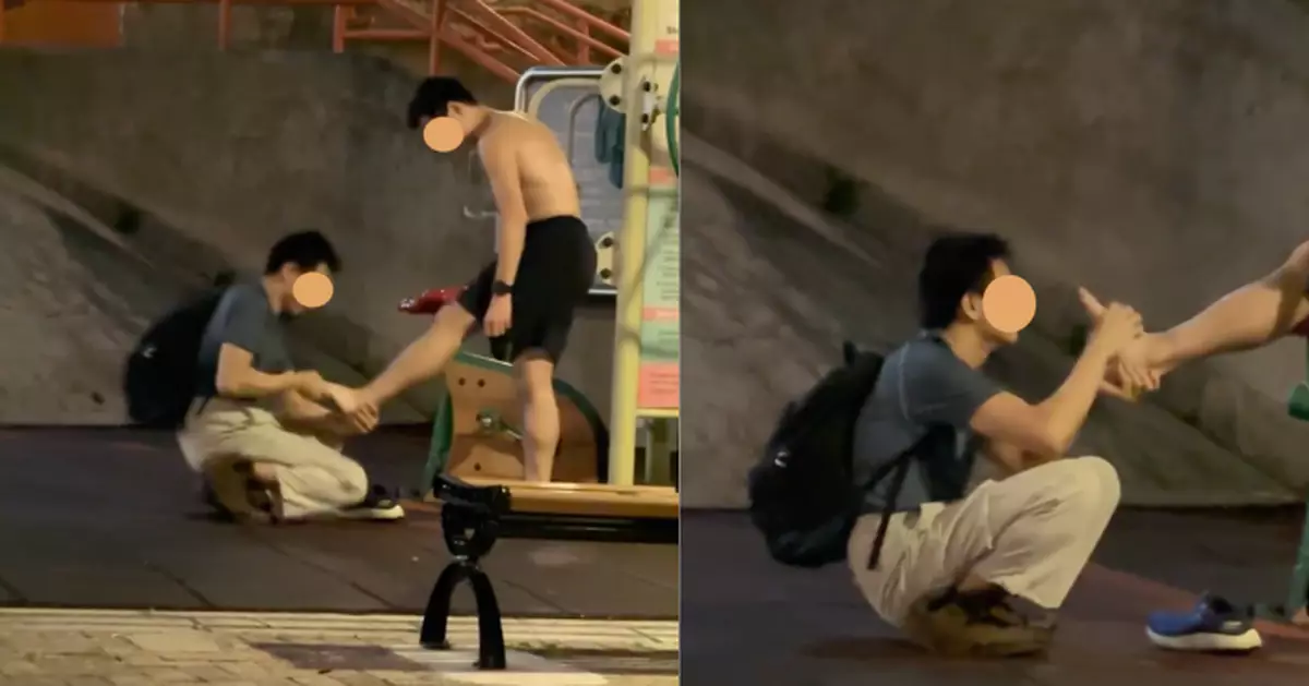 葵涌怪男專問男途人「著幾號鞋」檢查腳板又摸又壓　網民：男仔都要保護自己