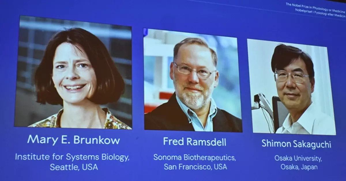 得獎時「閉關行山」諾貝爾醫學獎得主之一Ramsdell野外獲悉喜訊