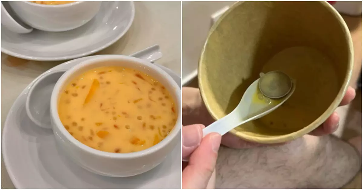 糖水舖楊枝甘露變楊枝「金」露  食客碗底撈出散銀 ：真現金回贈