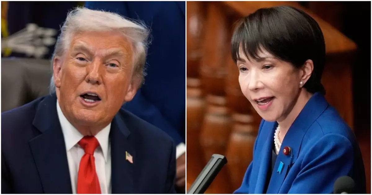 高市早苗與特朗普通話　強調將加強日美同盟視為首要任務