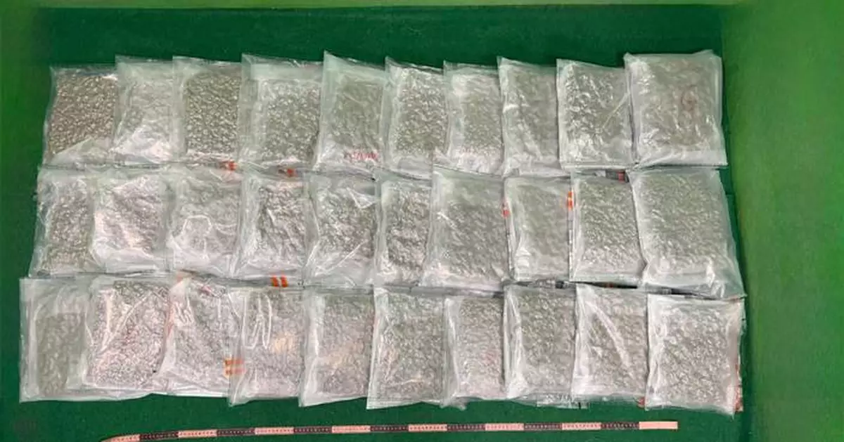 海關於機場檢獲約值330萬元大麻花拘捕一名女子