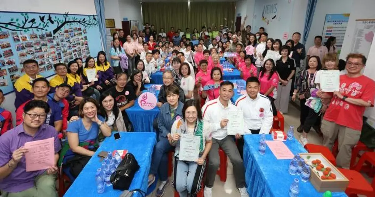 行義多面睇   大灣區義工團惠州傳愛   與自閉症兒童共創微笑時光