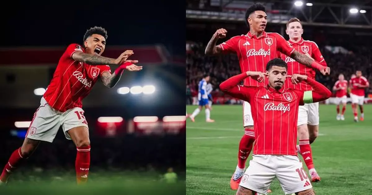 歐霸盃諾定咸森林挫波圖　伊高斯擊敗阿士東維拉