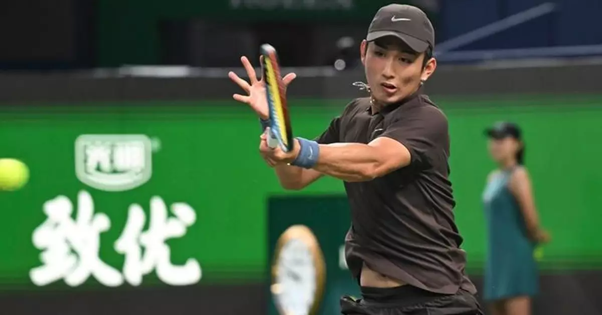 上海網球大師賽　中國選手商竣程於男單第三圈止步