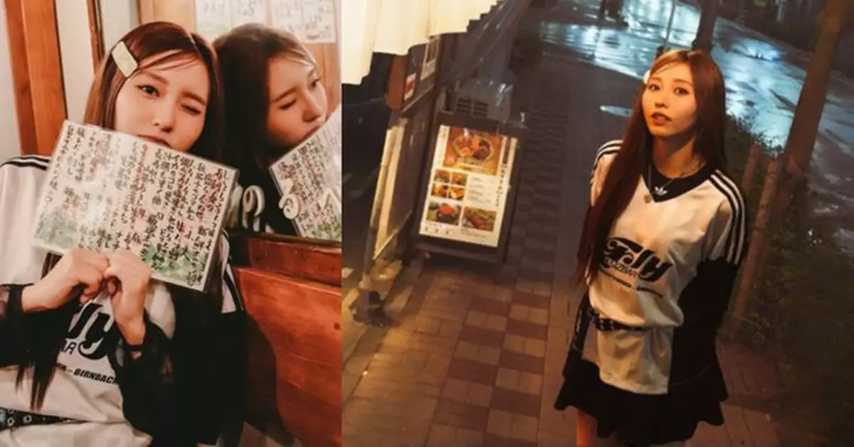 Ivy So快閃日本 街頭騷腿狂影靚相