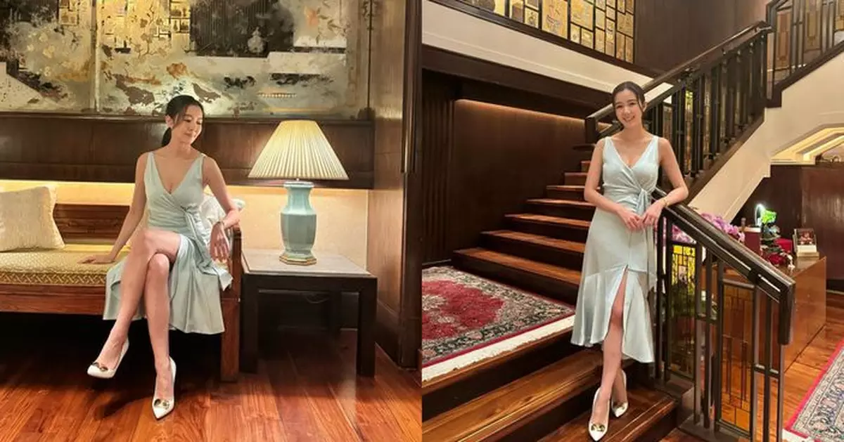 麥明詩剖白產後身材焦慮「驚返唔到從前」 修身成功晒深溝戰衣