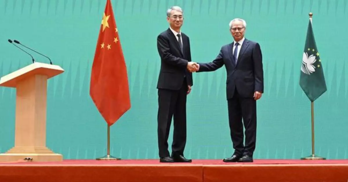 澳門前行政法務司司長張永春當選為新一屆澳門立法會主席