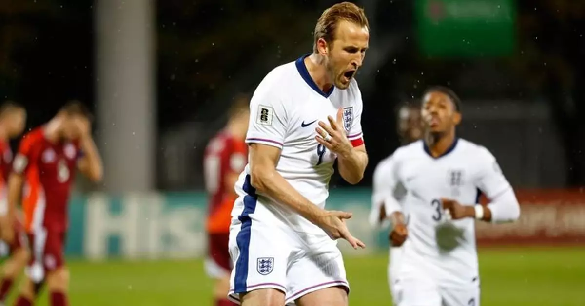 英格蘭5:0大勝拉脫維亞　鎖定世界盃決賽周席位