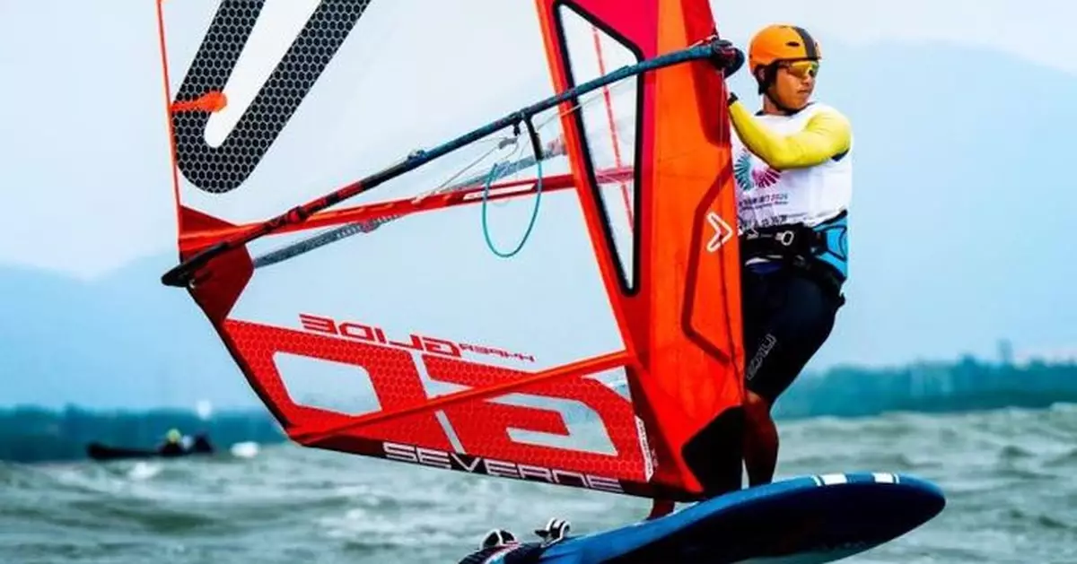 全運會｜滑浪風帆港隊代表鄭清然總決賽獲第4名