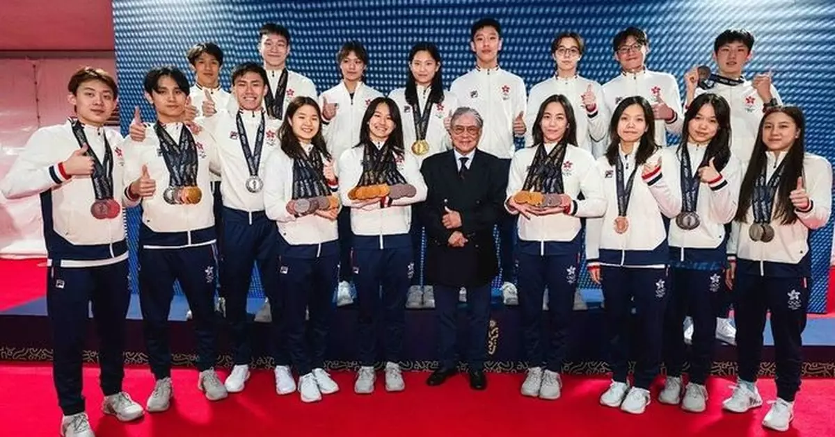 巴林亞洲青年運動會中國香港共奪得13金13銀10銅