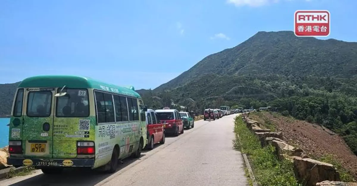 陳國基早上巡視東壩交通　對頭車情況欠理想將研究改善方法