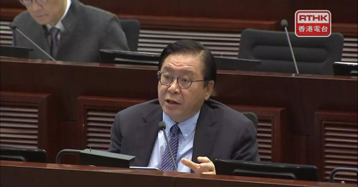 五屆立法會議員林健鋒宣布不競逐連任